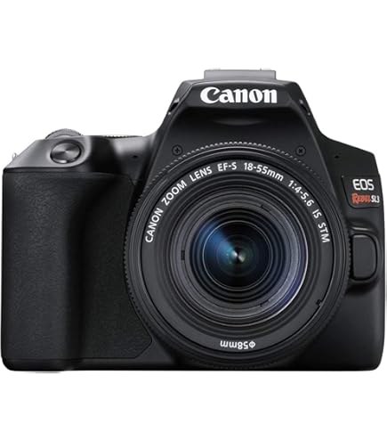 Amazon.com : Canon EOS Rebel SL3 Digital SLR Camera with EF-S 18